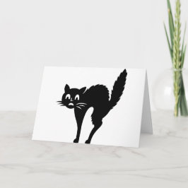 怖い猫の誕生日 カード