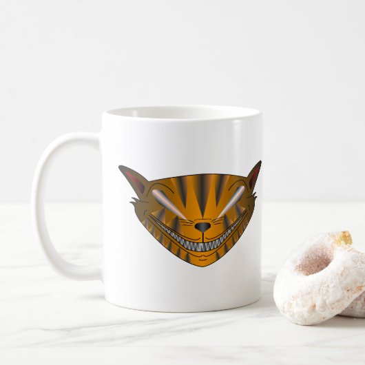 怖い猫 コーヒーマグカップ (ドーナツ)