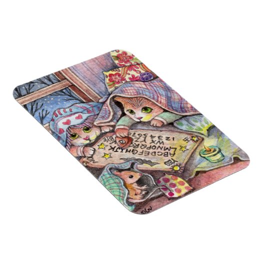 怖い猫 マグネット (右側)