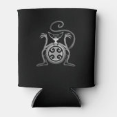 怖い猫 缶クーラー (正面)