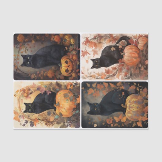 怖い猫 薄葉紙 (正面)