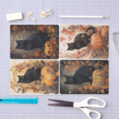 怖い猫 薄葉紙 (クラフト)