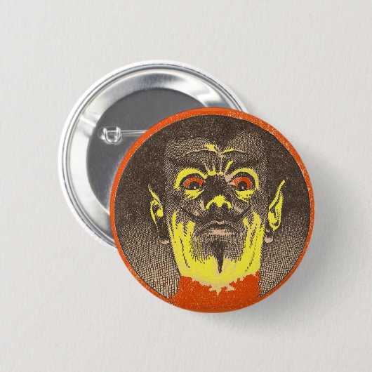 怖い男 缶バッジ (正面&裏面)