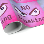 怖い目おもしろいは、ピークなし ラッピングペーパー (ロールコーナー)