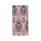 怖い目 ラベル (正面)