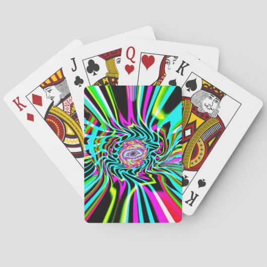 怖い目(言葉を変える) トランプ (裏面)