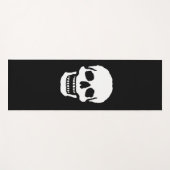 怖い笑いスカル ヨガマット (正面(横))