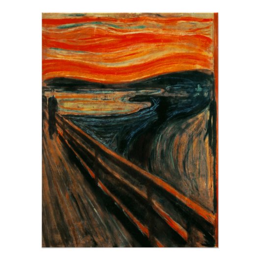 怖い絵画のハロウィーンのセルフィー背景 ポスター (正面)