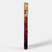 怖い見たオレンジ色のカボチャと顔、ハロウィーン Case-Mate iPhoneケース (裏面 / 右)