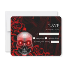 怖い赤いフローラ濃いムーディゴシックゴシックスカルハロウィーン