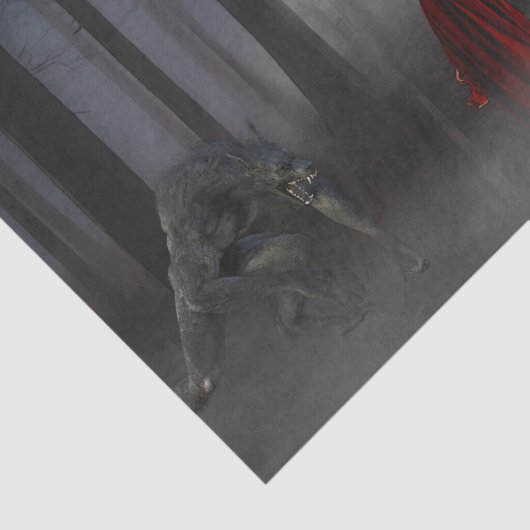 怖い赤ずきんちゃん狼男 薄葉紙 (詳細)