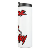 怖い面白いハロウィーンピエロホッケーゴアリー タンブラー (回転右)