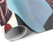 怖い顔包装紙 ラッピングペーパー (ロールコーナー)