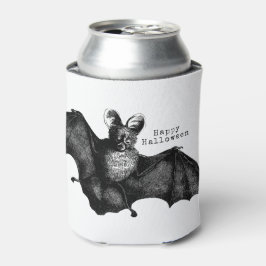 怖い飛んでいるヴィンテージこうもりハローウィンパーティ 缶クーラー
