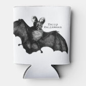 怖い飛んでいるヴィンテージこうもりハローウィンパーティ 缶クーラー (正面)