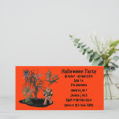 怖い鬼デーモンドラゴンズハローウィンパーティ招待状 (スタンド正面)