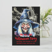 怖い魔女のハロウィン 招待状 (スタンド正面)