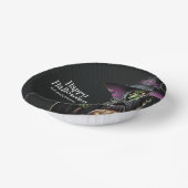 怖い魔女をテーマにしたハロウィーン ペーパーボウル (傾斜あり)