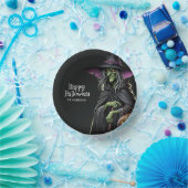 怖い魔女をテーマにしたハロウィーン ペーパーボウル (パーティー)