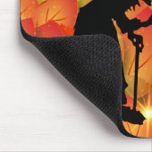 怖い魔女ハロウィーンマウスパッド マウスパッド (コーナー)