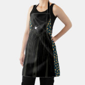 怖い魔女ブラックハロウィーンの衣装シナ エプロン (インサイチュ)