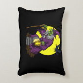 怖い魔女レイヴ不気味ァンのハロウィーン アクセントクッション (正面(垂直))