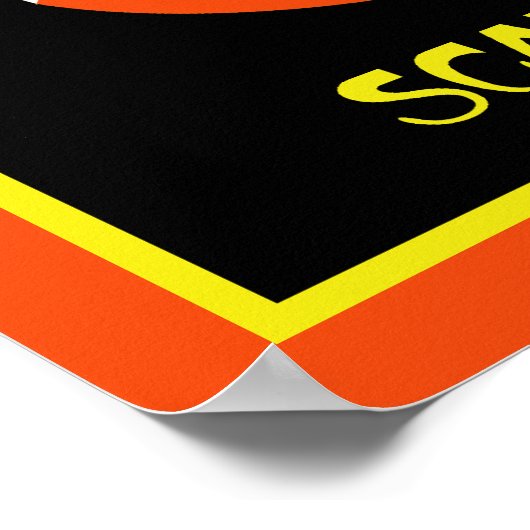 怖い魚！ ポスター (角)