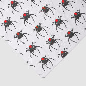 怖い黒い未亡人スパイダーアニメイラストレーション 薄葉紙 (詳細)