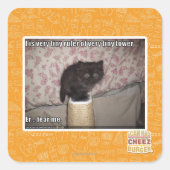 怖い スクエアシール (正面)