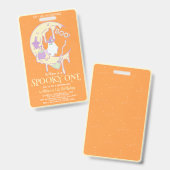 怖い ハロウィン 一人 男の子 名前 子供 ハロウィン 初誕生日 バッジ (正面＆裏面)