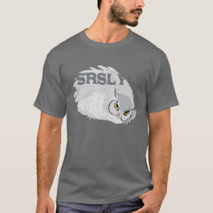 怖い?フクロウ Tシャツ