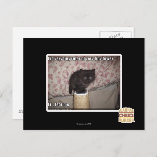 怖い ポストカード (正面/裏面)