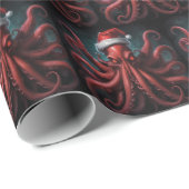 怖いCthulhuロベクラフトクリスマスホラー ラッピングペーパー (ロールコーナー)