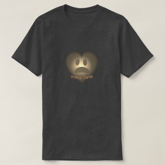 怖いTシャツ Tシャツ (デザイン正面)