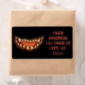 怖おもしろいいジャックランタンThunder_Cove ラベル (インサイチュ)