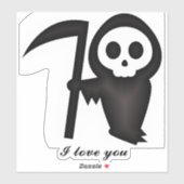 怖おもしろいい シール (シート)