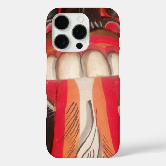 怖おもしろい舌ア風変わりジアのハロウィーン驚くべき Case-Mate iPhoneケース (裏面)