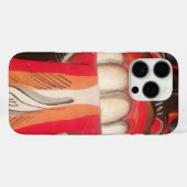 怖おもしろい舌ア風変わりジアのハロウィーン驚くべき Case-Mate iPhoneケース (裏面 (横))