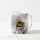 怖がって、とても怖がる コーヒーマグカップ (正面右)