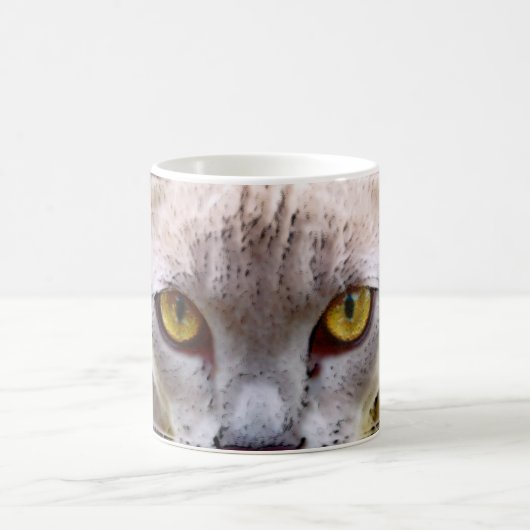 怖がって、とても怖がる コーヒーマグカップ (中央)