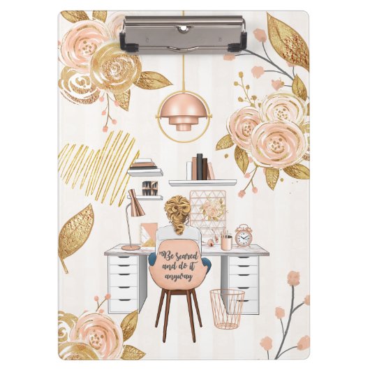 怖がって、とにかく行う クリップボード (正面)