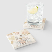 怖がって、とにかく行う ストーンコースター (横)