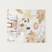 怖がって、とにかく行う タペストリー (正面(横))