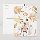 怖がって、とにかく行う ポストカード (正面/裏面)