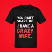 怖がらせるわけにはいかない。僕には妻コメディ熱狂するおもしろいがいる Tシャツ