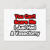 怖がらせるわけにはいかない…血管摘出術があっただけだ ポストカード (正面)