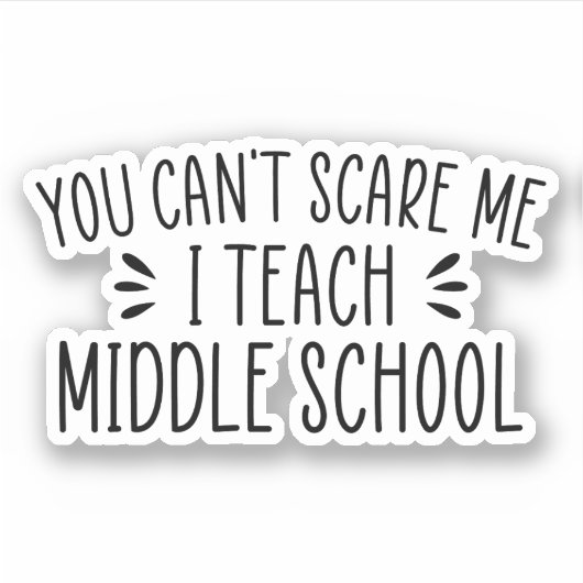 怖がらせるわけにはいかな教えい シール (正面)