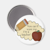 怖がらせるわけにはいかん…私は先生だ！ マグネット (正面/裏面)