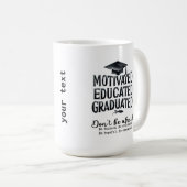 怖がらないで コーヒーマグカップ (正面右)