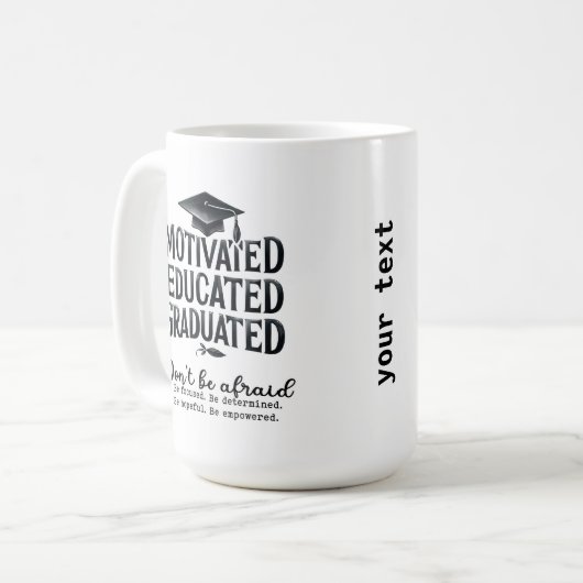 怖がらないで コーヒーマグカップ (正面左)